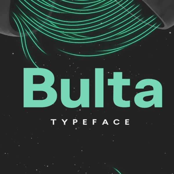 Bulta Typeface 布尔塔字体