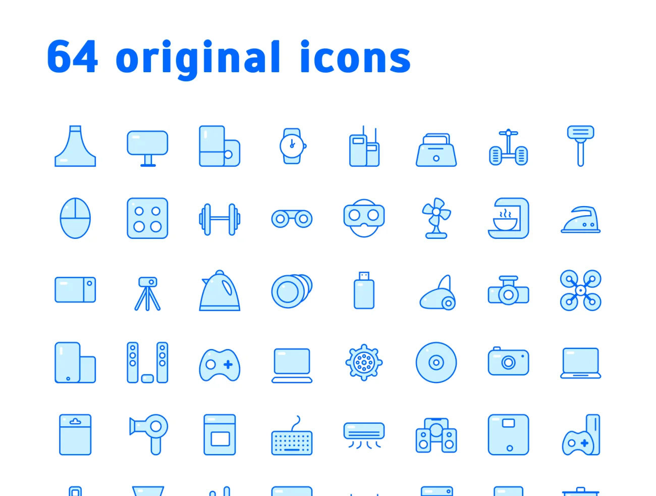 Store Icons Set 存储图标集-3D/图标、UI/UX-到位啦UI
