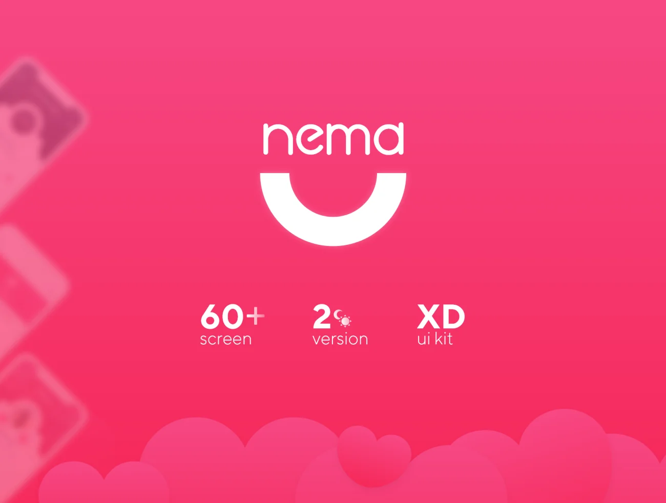 Nema Dating App UI Kit 约会app应用UI套件-UI/UX-到位啦UI