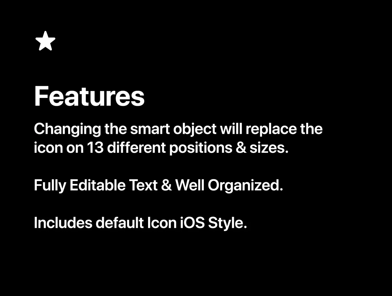 iOS Template Icon Mockup iOS模板图标模型-3D/图标-到位啦UI