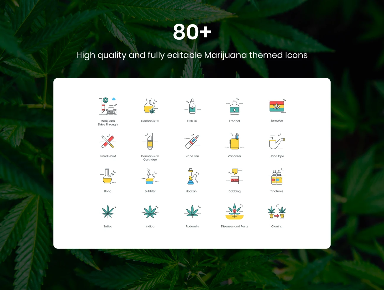 Oasis - Marijuana eCommerce Sketch 电子商务设计套件-UI/UX-到位啦UI