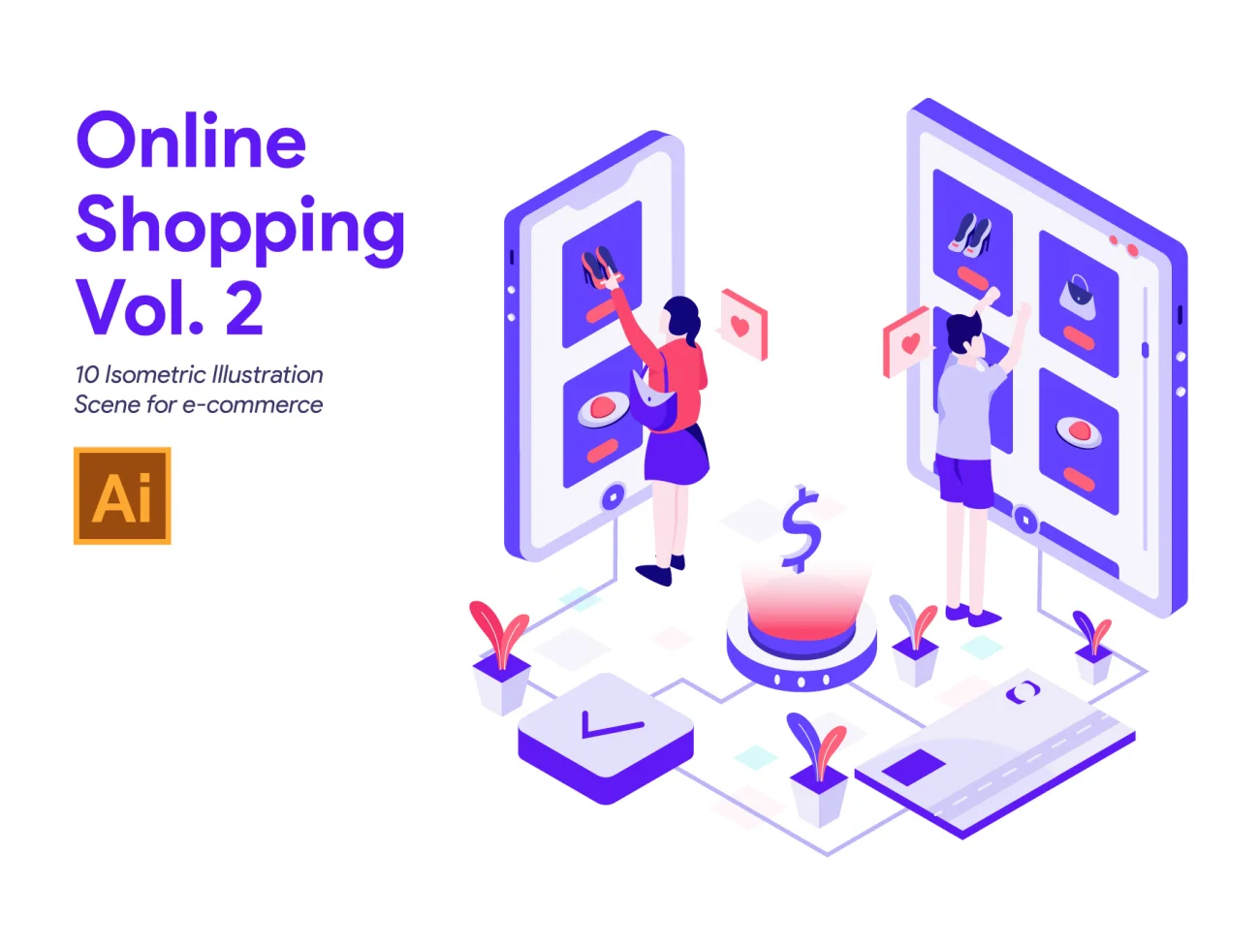 Online Shopping Vol 2 网上购物第二卷-UI/UX-到位啦UI