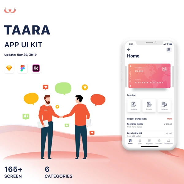 Taara App UI Kit app应用用户界面套件