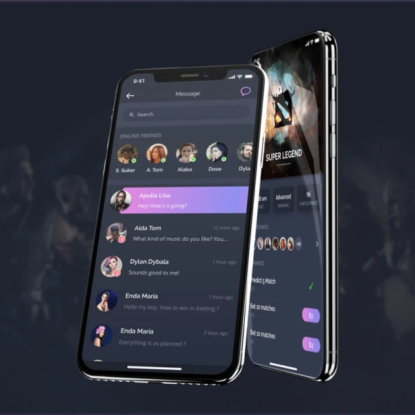 Bettor - Mobile UI KIT 手机端游戏比赛知识社区理财应用用户界面设计套件