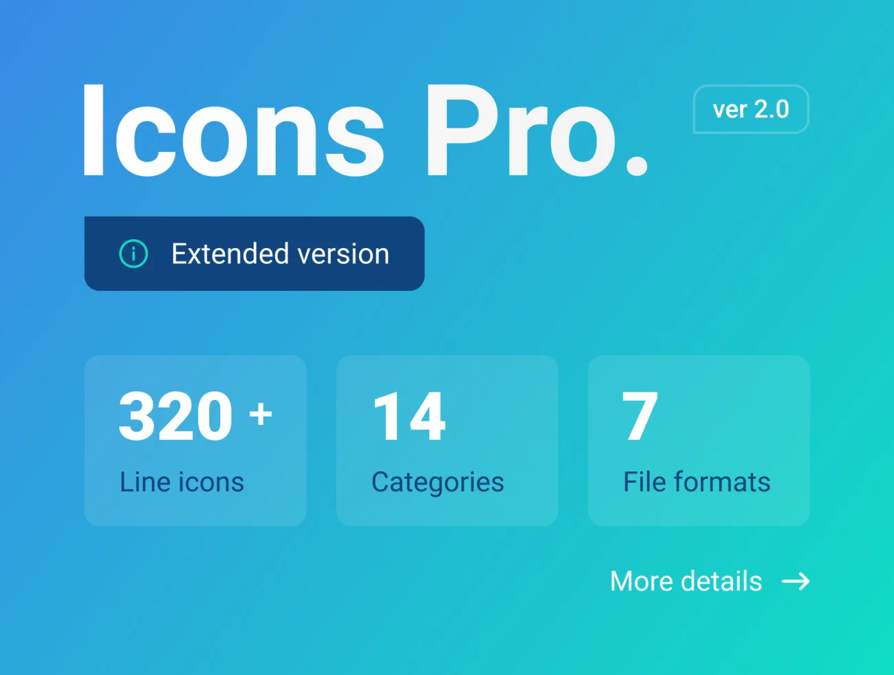 Icons Pro (extended version)Icons Pro（扩展版）-UI/UX-到位啦UI