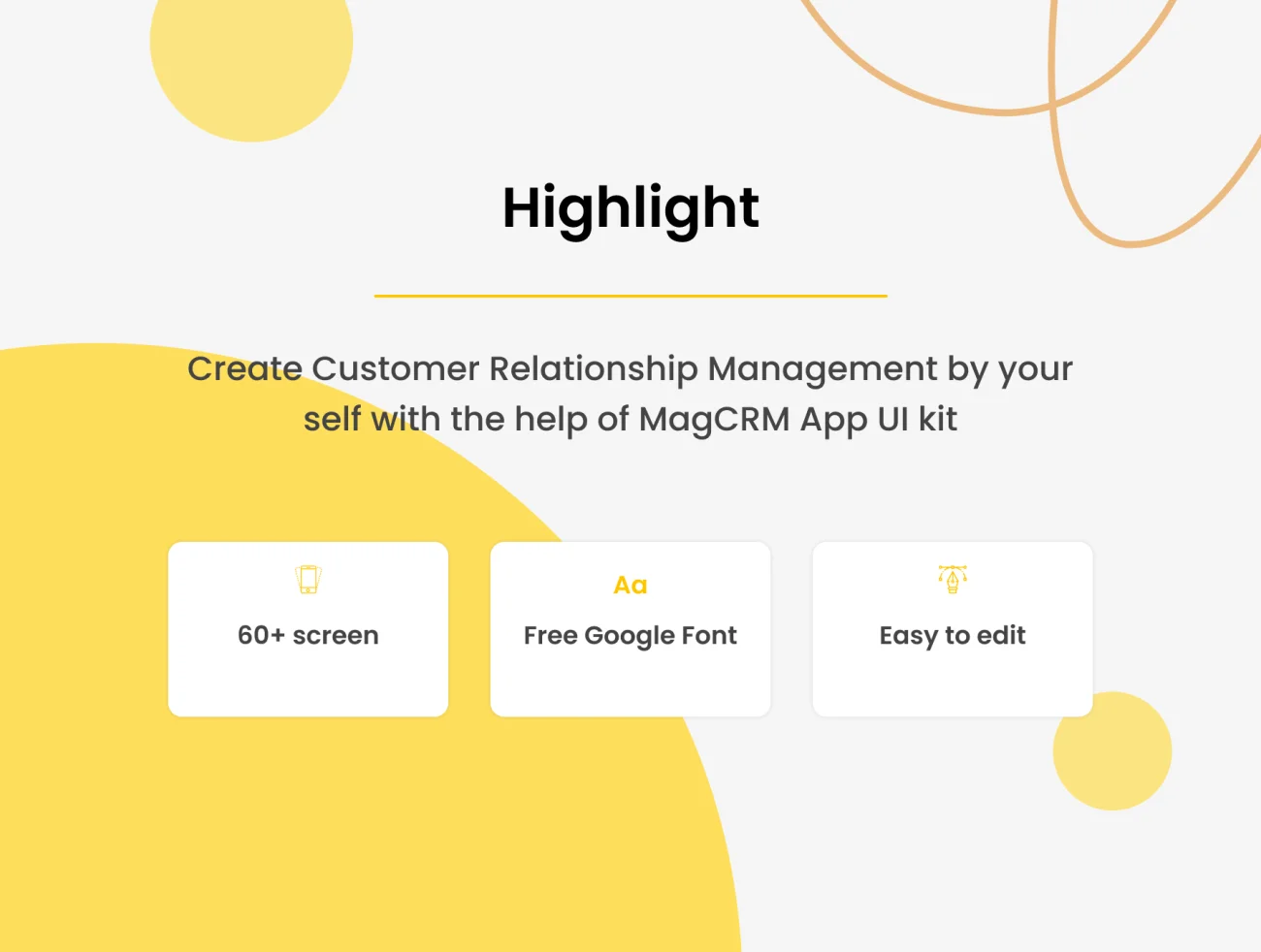 MagCRM Customer Relationship Management Mobile App UI Kit  客户关系管理移动应用UI设计套件-UI/UX-到位啦UI