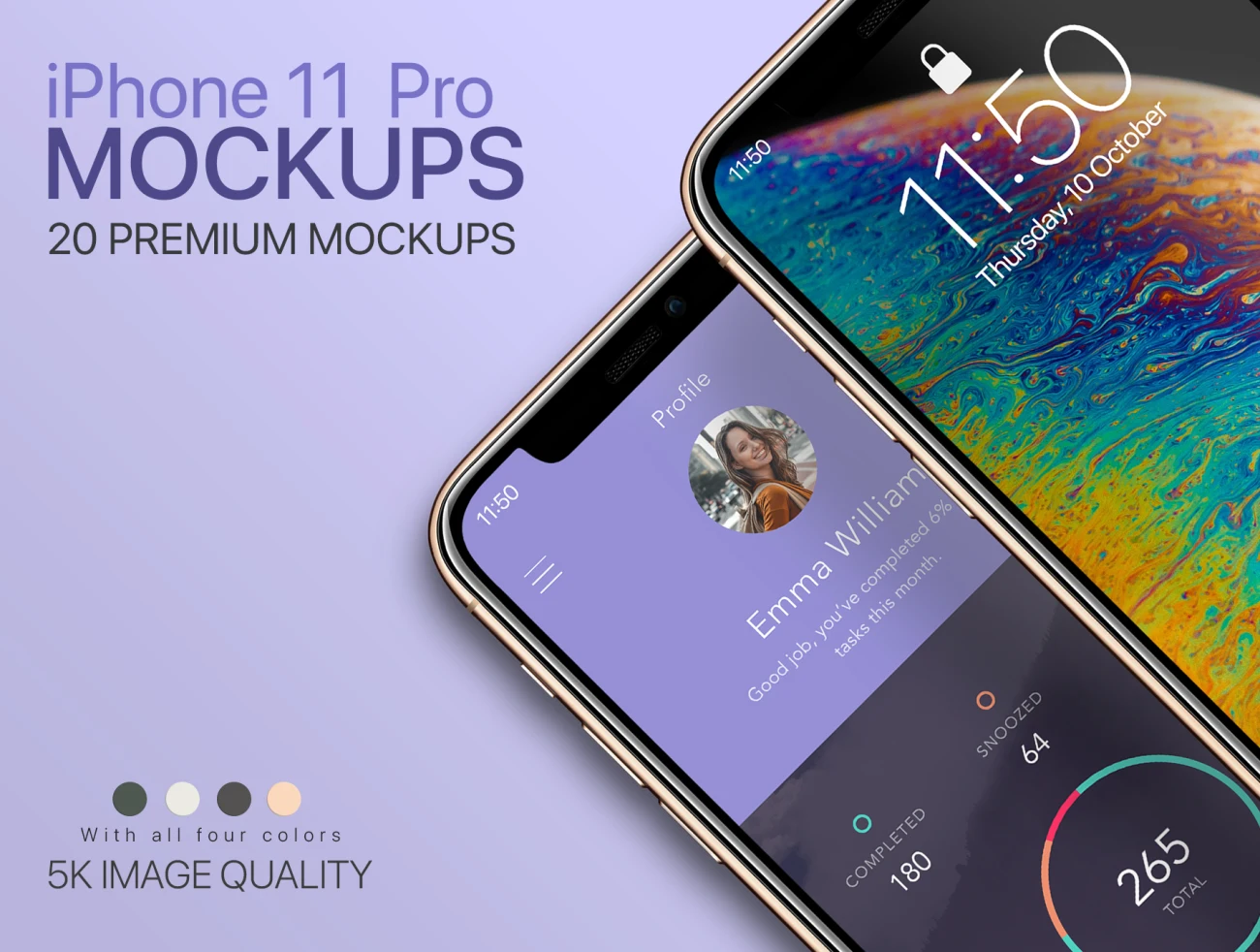 20 Mockups of iPhone 11 Pro 20个实体样机模型-产品展示、优雅样机、办公样机、实景样机、手机模型、样机、苹果设备-到位啦UI