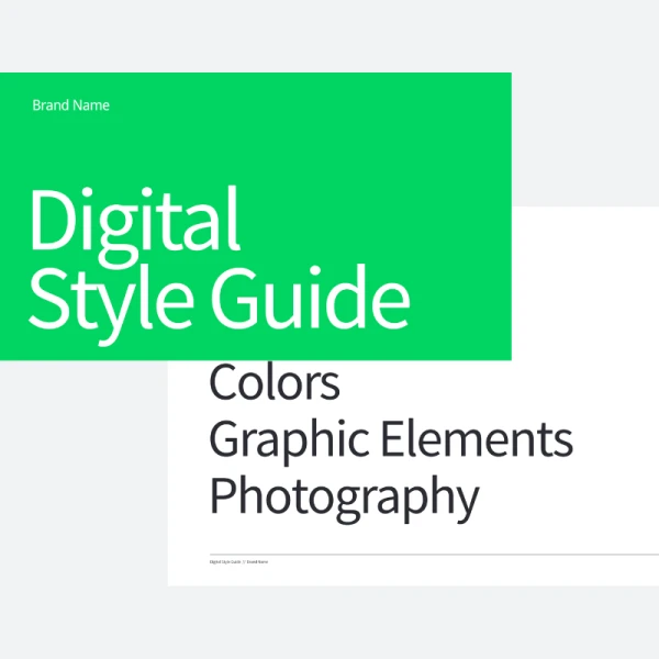 Stilo Digital Style Guide 品牌设计数字风格指南手册套件