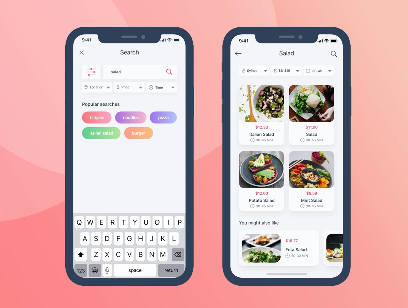 Food App UI KIT 食品app应用UI套件-UI/UX-到位啦UI