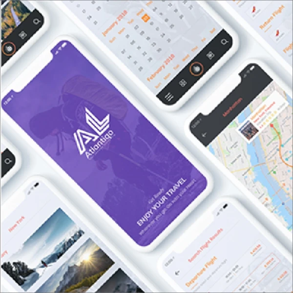 Atlantigo-Travel UI Kit 旅行用户界面套件