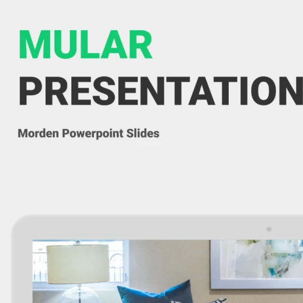 Mular Presentation 简约独特易编辑现代ppt演示套件