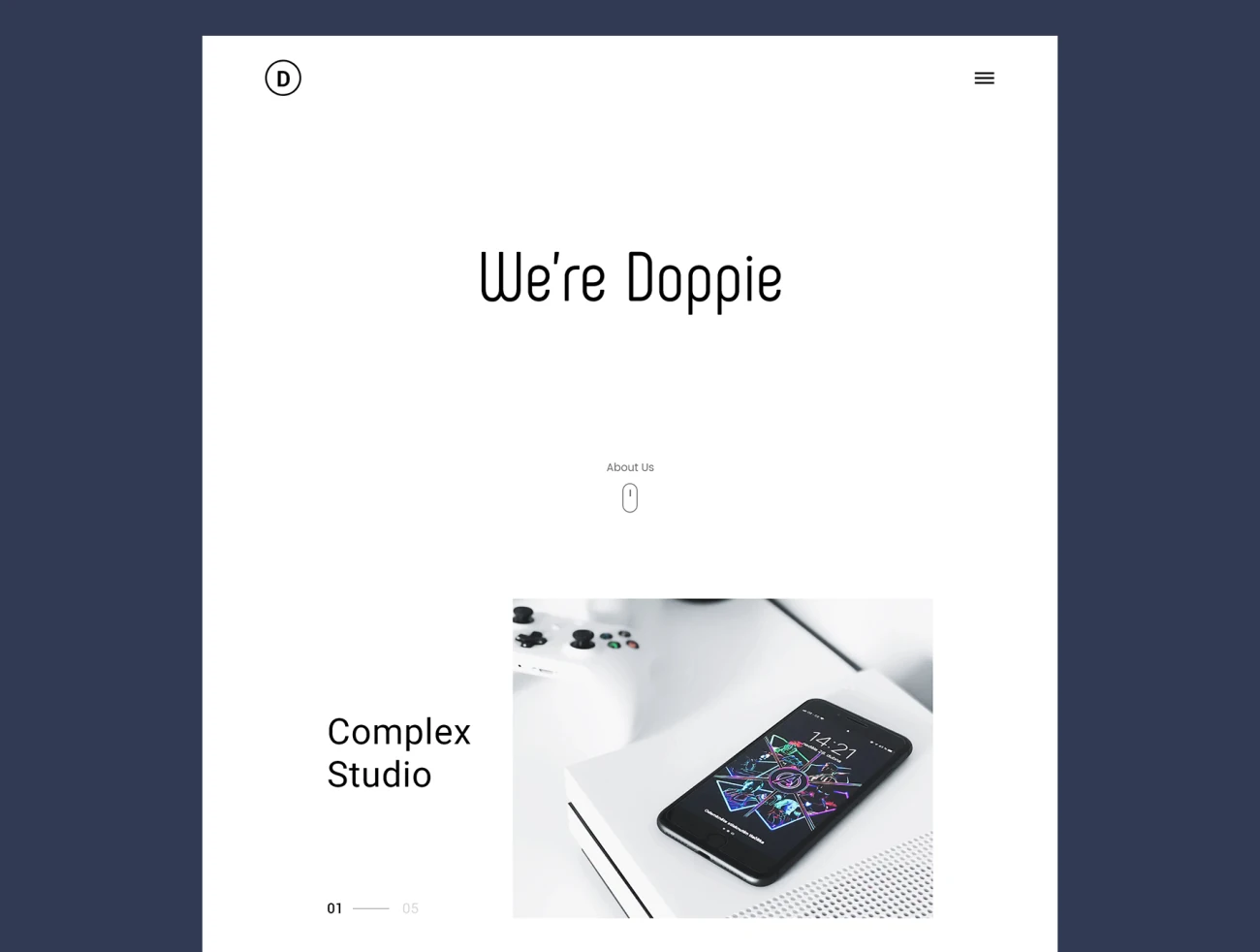 Droppie 极简设计应用设计套件-UI/UX-到位啦UI