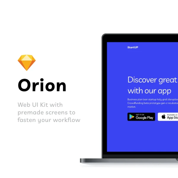 Orion Web UI Kit 网络代理seo平台网站用户界面套件