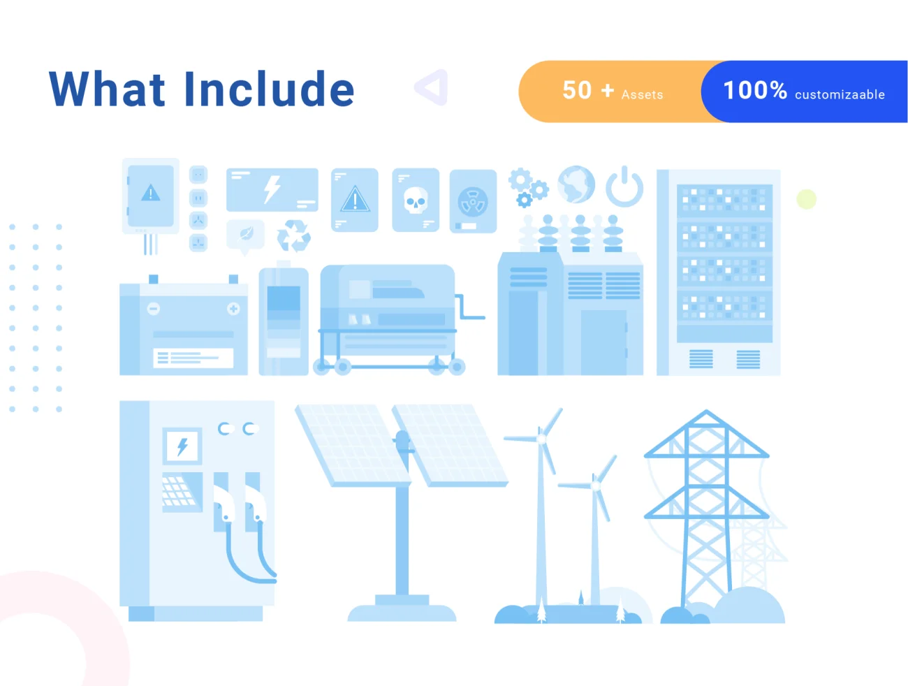 Renewable Energy Illustration Kit Vol 1 0 可再生清洁能源矢量插图包插图9