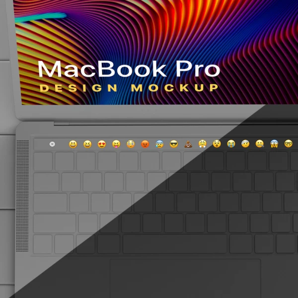 MacBook Pro & iPhone XS Design Mockup 2 MacBook Pro和iPhone XS设计模型2