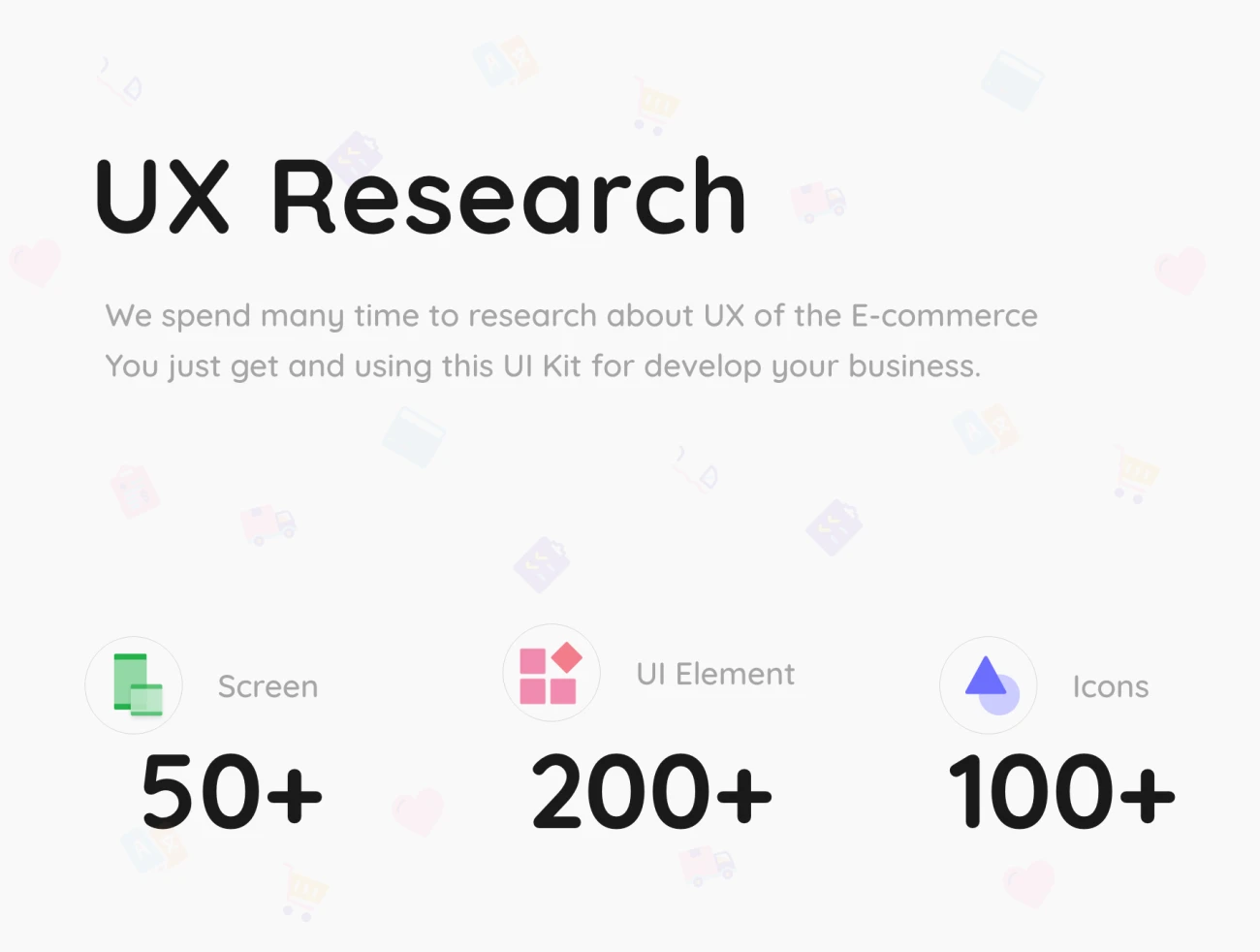 Moby E-commerce App Ui Kit 电子商务app应用Ui套件-UI/UX-到位啦UI