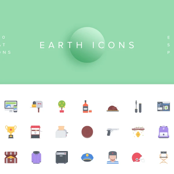Earth Icons 地球图标