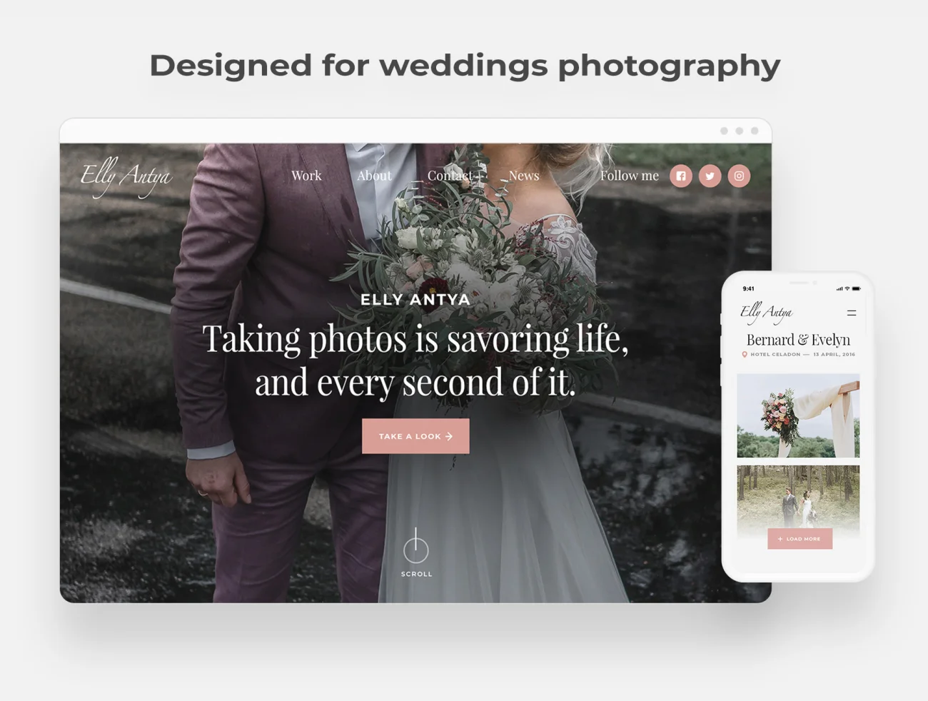 Zurich - Wedding Template 多套多平台适配浪漫婚礼网站模板-专题页面-到位啦UI