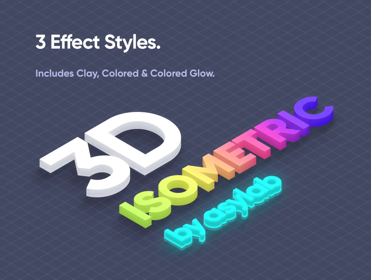 Isometric 3D Mockups (Part 1 – 2830 x 1875 + Black Double 3D Logo Icon) 等距3D图标logo模型插图9