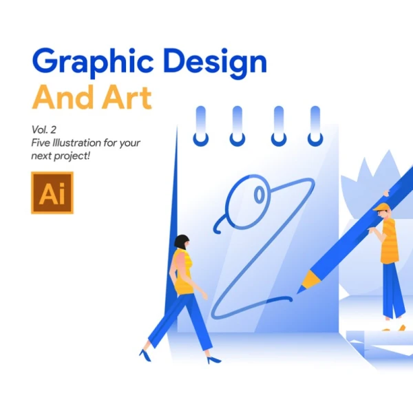 Graphic Design and Art Vol 2 平面设计与艺术插画