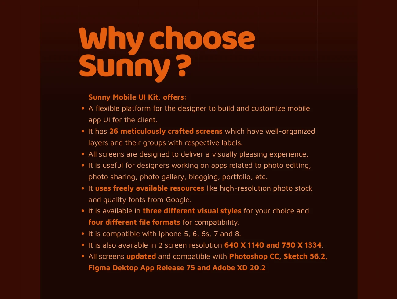 Sunny Figma UI Kit for Personal Blog Photo Sharing App Sunny Figma用户界面套件用于个人博客照片共享app应用-UI/UX-到位啦UI