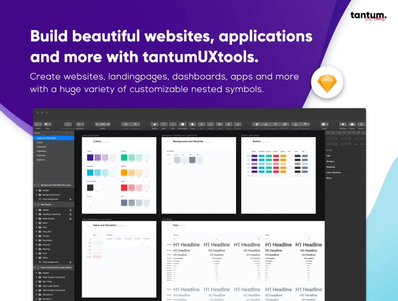 Tantum UX Tools UX通用工具包-UI/UX-到位啦UI
