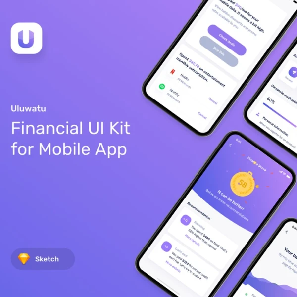 Uluwatu Financial UI Kit 金融用户界面套件