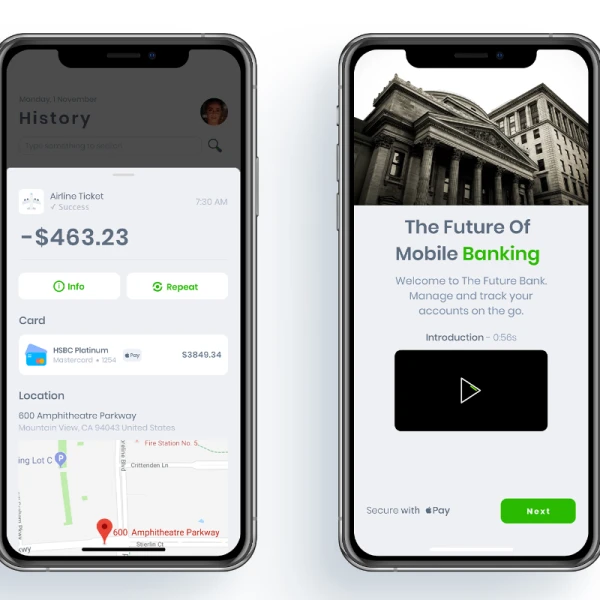 Mobile Banking App Kit 手机银行应用套件