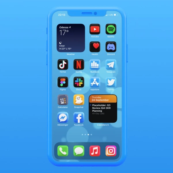 3D App Icons for iOS 28款iOS常用APP应用3D图标