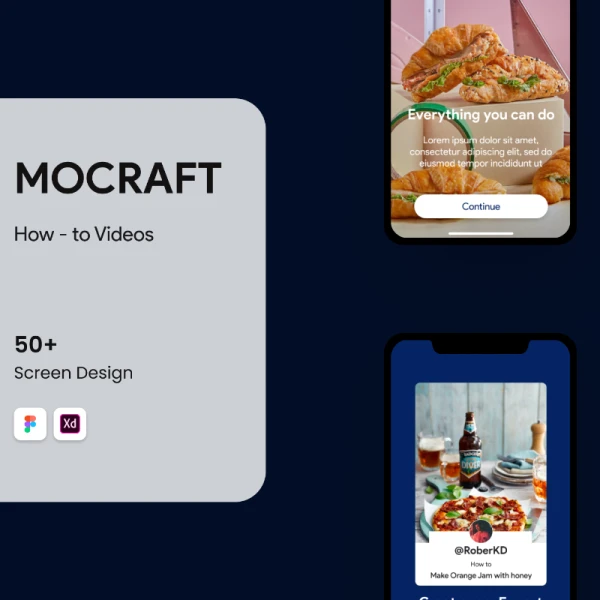 Mocraft How to app 问题解决类应用界面设计汽车宠物食物饮料摄影健身时尚相关