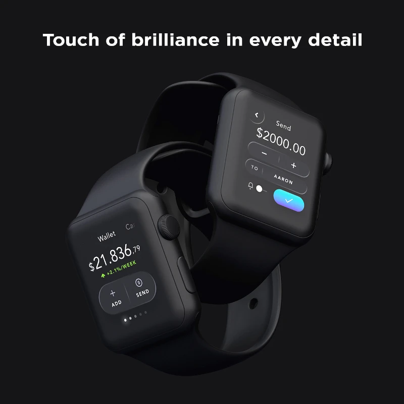 Noelle - Wallet WatchOS UI Kit 12屏在线交易数字钱包苹果手表用户界面WatchOS应用程序UI套件缩略图到位啦UI