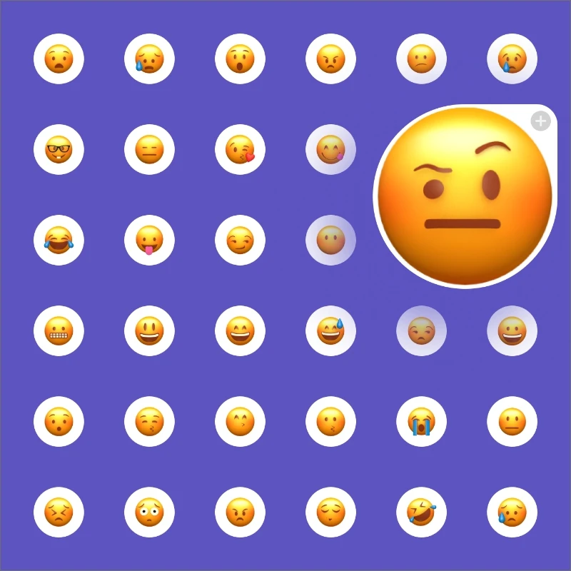 Cartoon Mobile Emoji Phone Pack 70常用3D低面建模卡通表情包合集缩略图到位啦UI