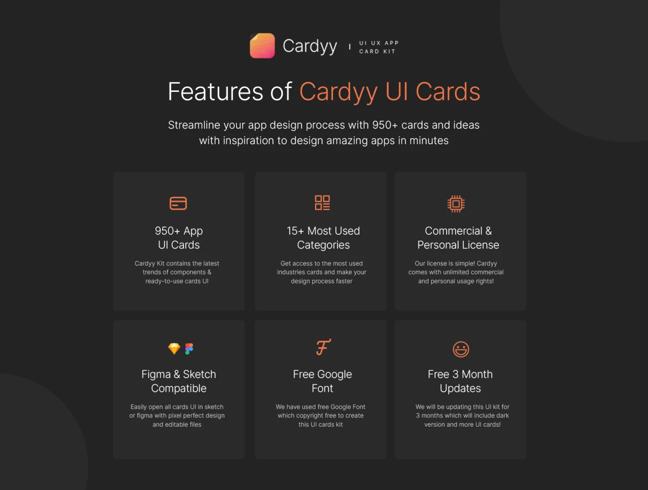 Cardyy - 950+ App UI Cards Kit 950个卡片式web手机应用功能模块大全套件-UI/UX、ui套件、主页、付款、卡片式、图表、应用、支付、数据可视化-仪表板、电子钱包、网购、聊天、表单、详情、邮件-到位啦UI