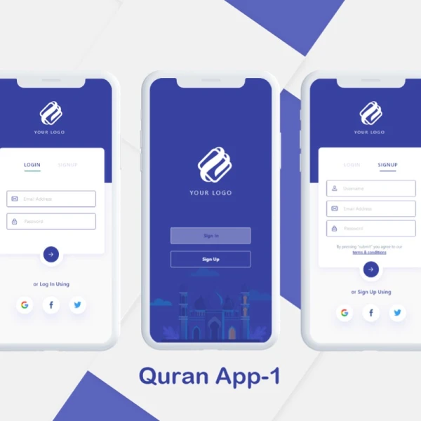 quran app design 1	古兰经应用程序设计1