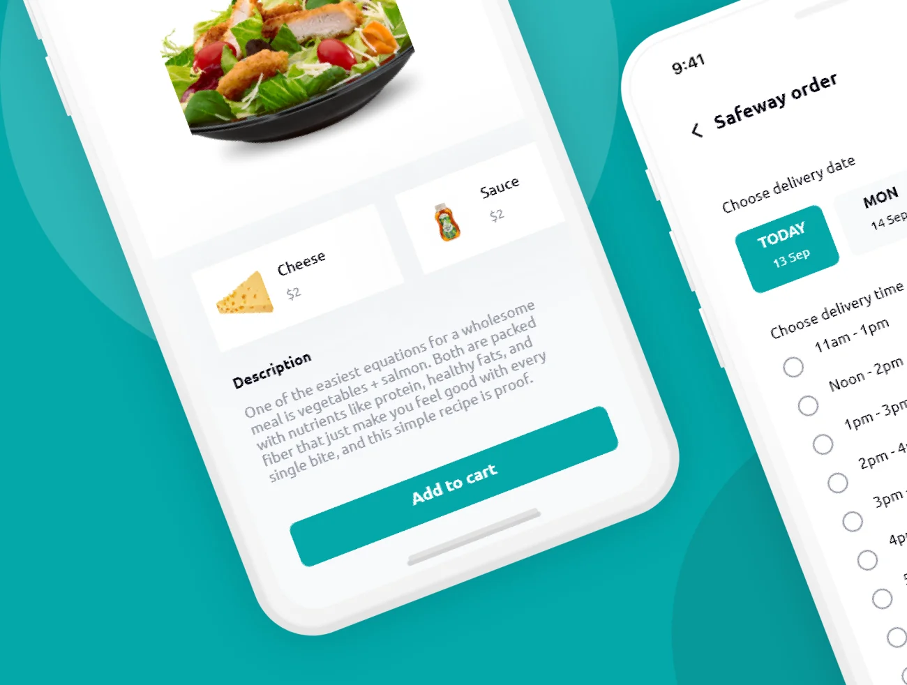 60屏在线点餐送餐快递跟踪应用UI设计套件 Easy eat插图5