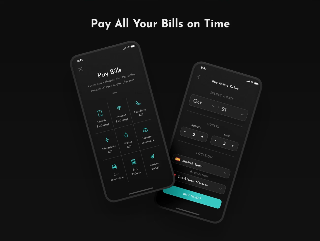 30屏精美电子钱包金融理财应用UI设计套件 Elya – Wallet App UI Kit插图9