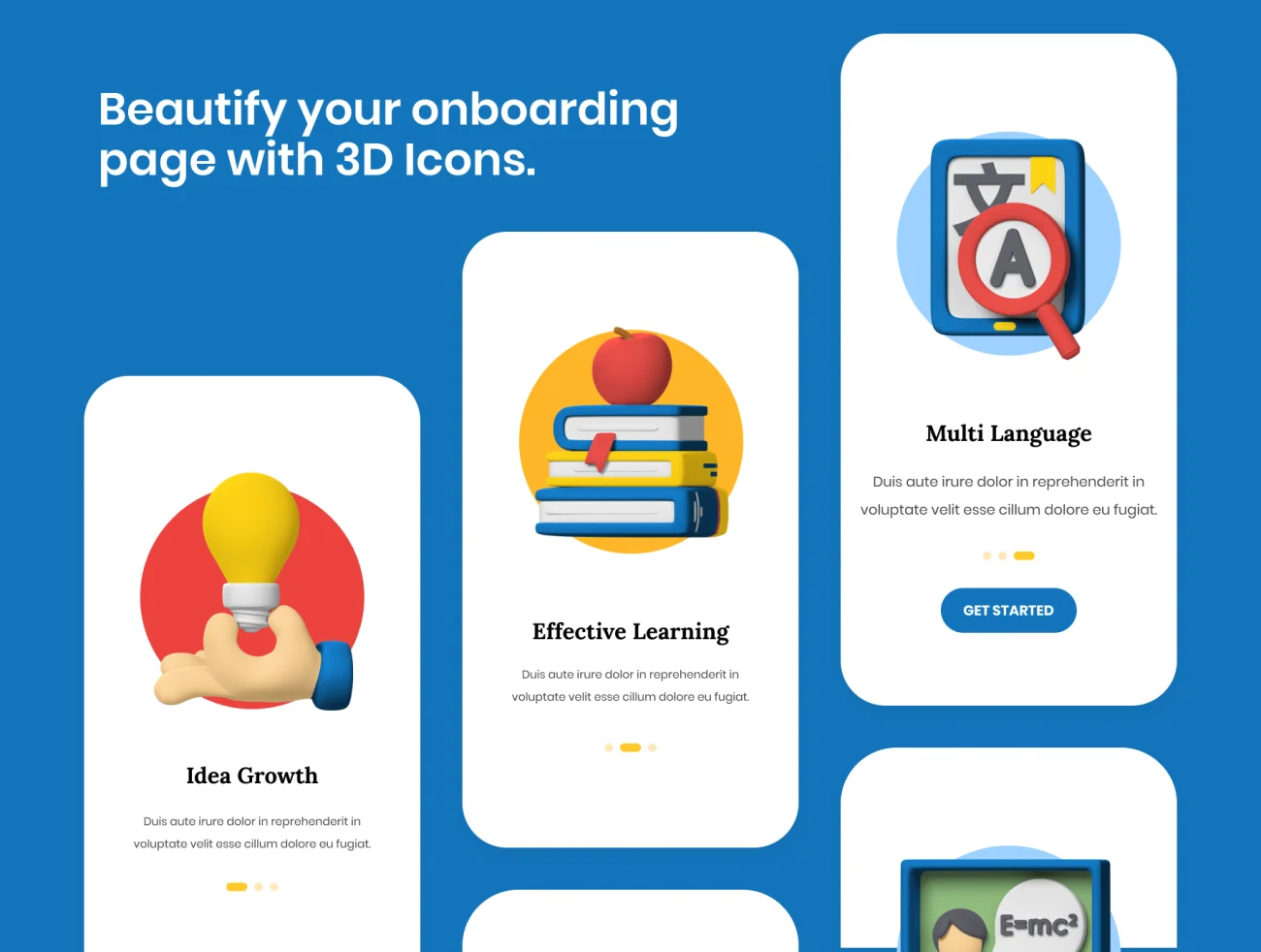 20款高质量在线教育3D图标合集 3D Education Icons插图9