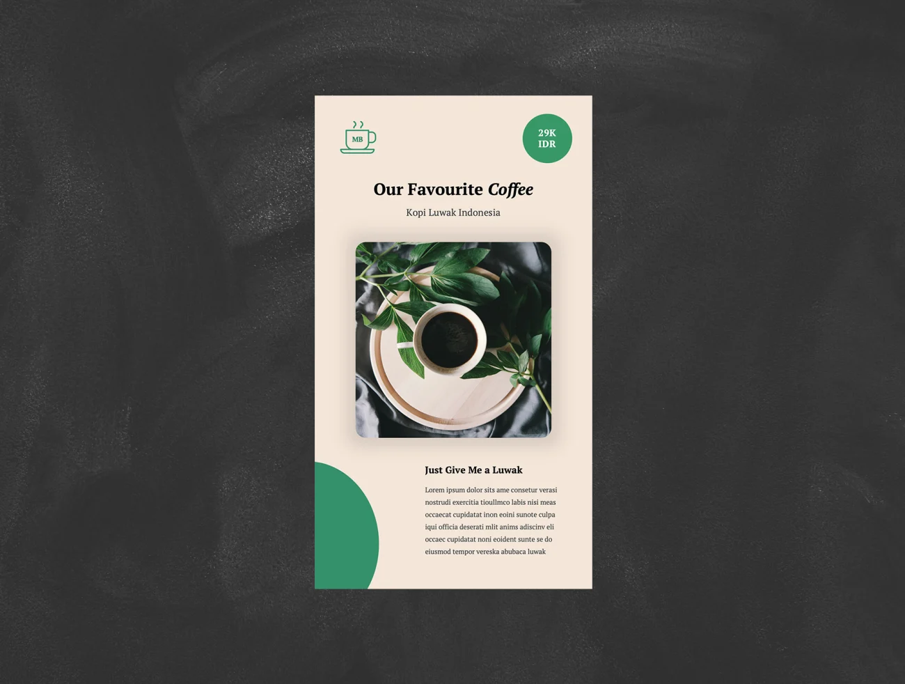 9款咖啡店社交媒体ins促销海报展示模板演示文档 Coffee Shop Social Media Instagram Stories插图7