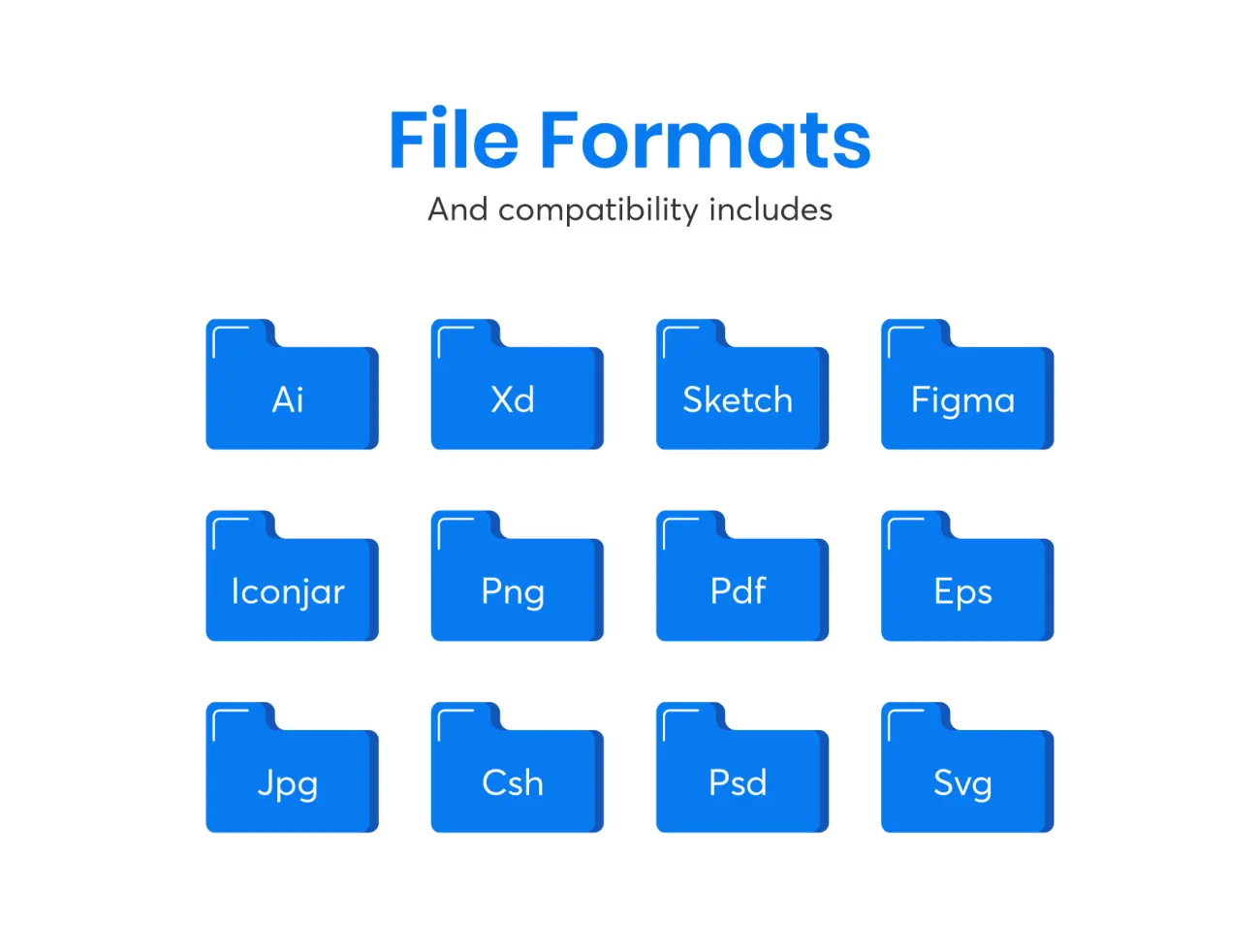 1200多个41大类3样式扁平化图标合集 Flat Outline Icons插图7