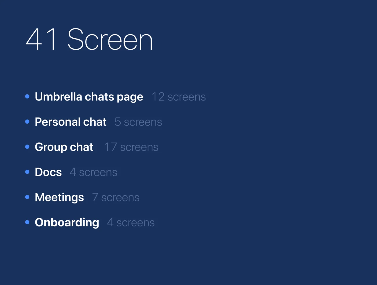 完整版聊天应用UI界面群组聊天多人会议语音社交设计套件 umbrella chat app UI kit插图1
