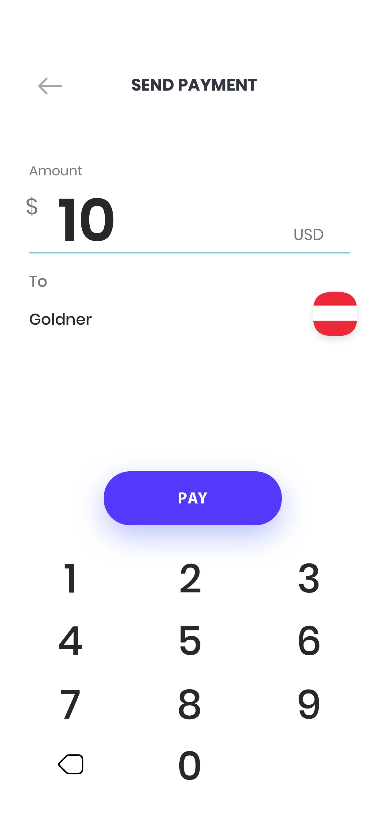 货币兑换手机应用ui界面设计素材 online money transfer app插图3