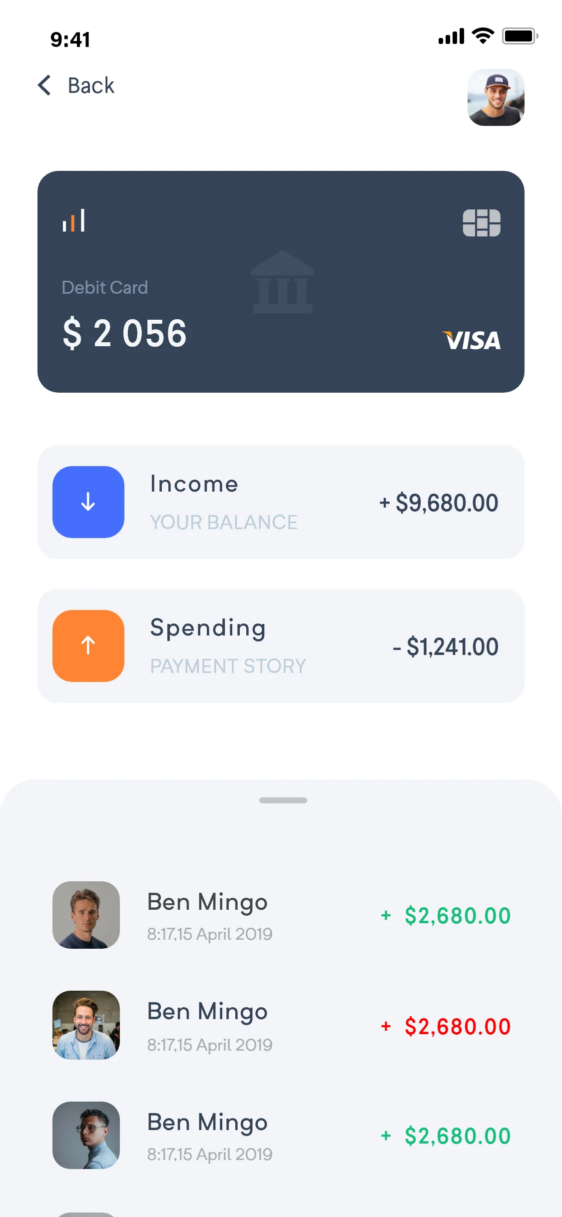 理财金融UI设计素材bank app ui插图3