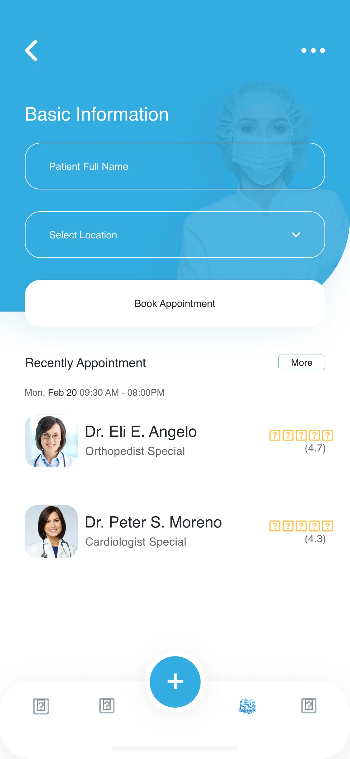 医院在线预约应用设计套件doctor appointment app插图5