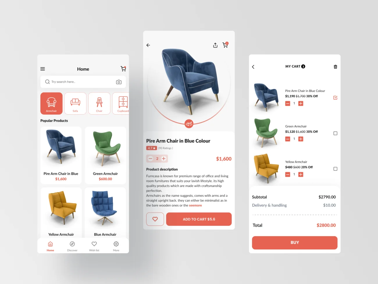 家具店应用furniture store app插图1