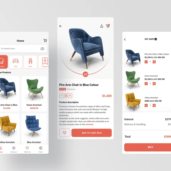 家具店应用furniture store app