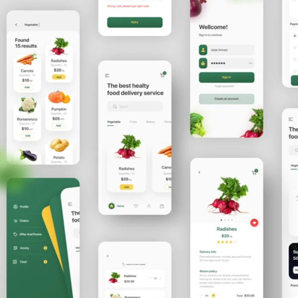 杂货店交付应用程序设计第1部分grocery delivery app design part 1