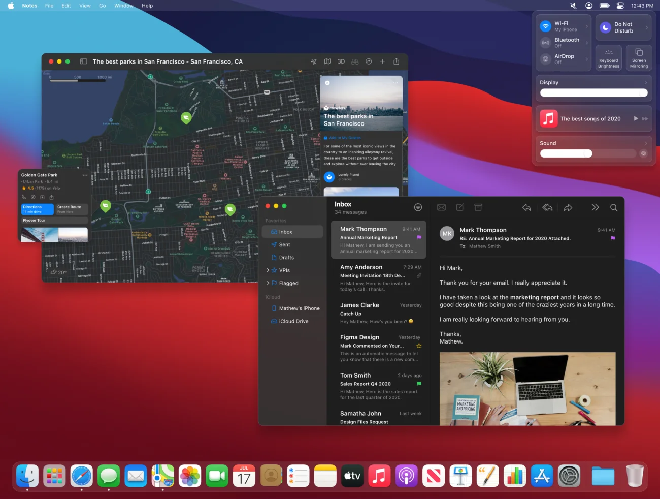 苹果系统UI界面样式库设计套件包 macOS Big Sur UI Kit figma插图7