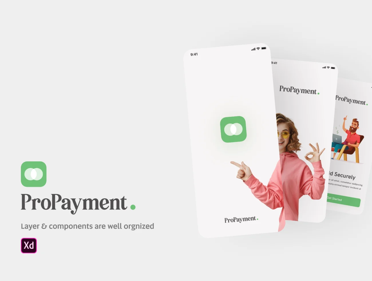 26屏在线支付银行信贷付款托管应用设计套件 Pro Payment UI Kit插图5