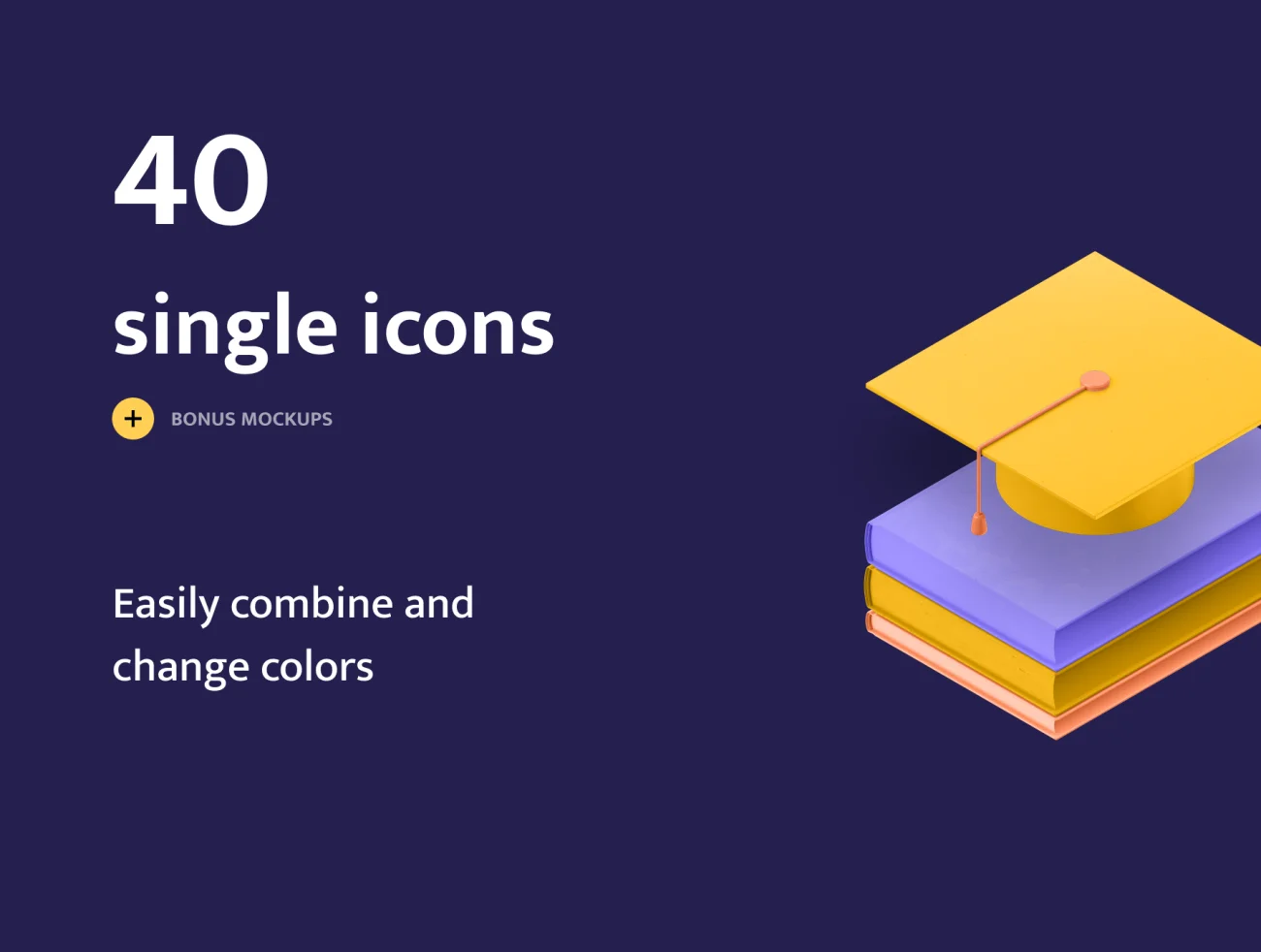 40款3D炫酷等距常用物品立体图标合集 3D Isometric Icons插图3