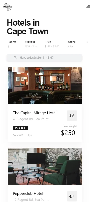 非洲旅游应用UI设计套件 africa travel app插图15